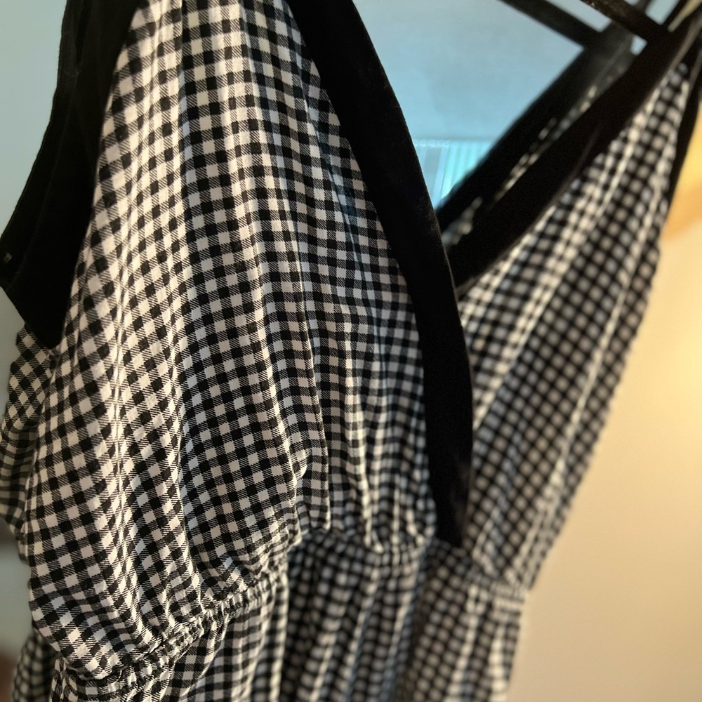 Checkered Romper